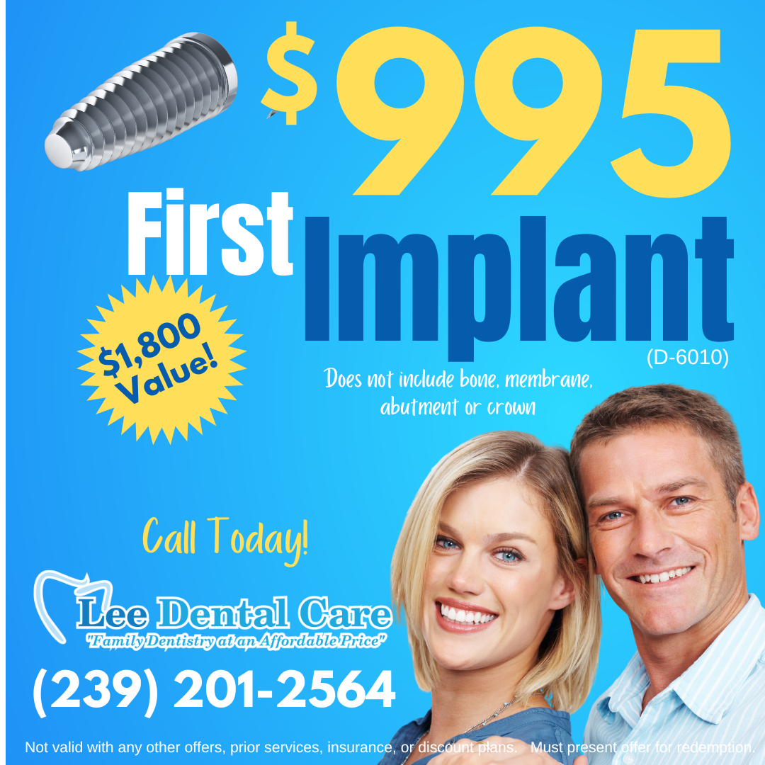 Patient Specials Lee Dental Care Fort Myers FL